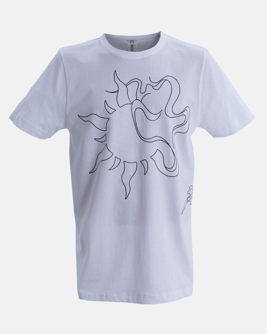 Tricou Sun Energy — Alb